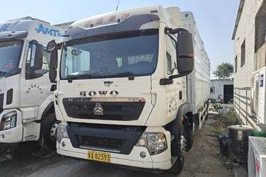 二手中国重汽 HOWO TX重卡 320马力 6x2 9.52米仓栅式载货车(国六) 前四后四 曼二手载货车 黄牌