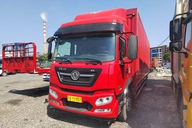 二手东风商用车 天锦KR 星耀版 260马力 4X2 9.8米厢式载货车(国六) 单桥 东风康明斯二手载货车 黄牌