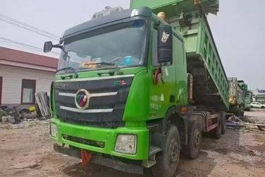 二手福田 欧曼GTL 9系重卡 430马力 6X4 6.8米自卸车(国五) 后八轮 潍柴二手自卸车 黄牌
