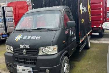 二手东风 小霸王W18 1.6L 122马力 3.3米单排厢式微卡(国六) 单桥 东风二手载货车 蓝牌