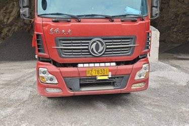 二手东风商用车 天龙重卡 启航版 450马力 6X4牵引车(485后桥)(国五) 双驱 雷诺二手牵引车 黄牌