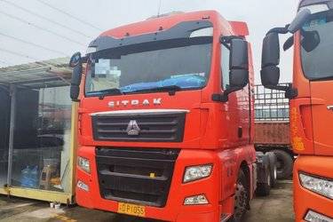二手中国重汽 汕德卡SITRAK C7H重卡 540马力 6X4牵引车(国五) 双驱 中国重汽二手牵引车 黄牌图片