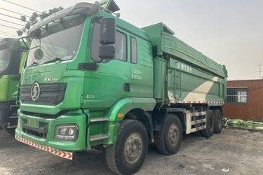 二手陕汽重卡 德龙新M3000 标准版 400马力 8X4 6.5米自卸车(国五) 前四后八 潍柴二手自卸车 黄牌