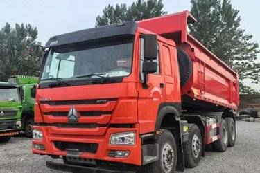 二手中国重汽 HOWO重卡 380马力 8X4 5.8米自卸车(国五) 前四后八 潍柴二手自卸车 黄牌