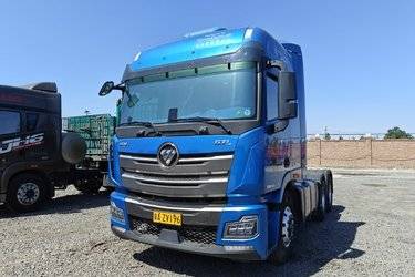 二手福田 欧曼GTL 基本型 520马力 6X4 AMT自动挡牵引车(国六)(有缓速器)(国六) 双驱 福田康明斯二手牵引车 黄牌