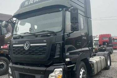 二手东风商用车 天龙VL重卡 480马力 4X2牵引车(国五) 单桥 康明斯二手牵引车 黄牌