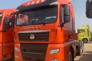 二手中国重汽 汕德卡SITRAK G7重卡 480马力 4X2牵引车(16挡)(国五) 单桥 曼二手牵引车 黄牌图片