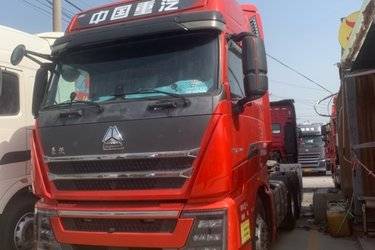 二手中国重汽 HOWO TH7重卡 540马力 6X4牵引车(国五) 双驱 曼二手牵引车 黄牌图片