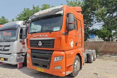 二手中国重汽 汕德卡SITRAK G7重卡 2021款 480马力 6X4 AMT自动挡牵引车(国五) 双驱 曼二手牵引车 黄牌