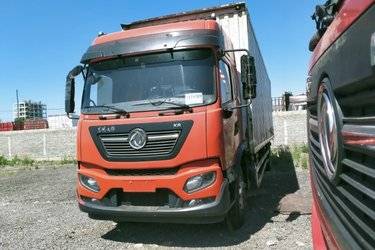 二手东风商用车 天锦KR 230马力 4X2 9.8米排半厢式载货车(国六) 单桥 康明斯二手载货车 黄牌