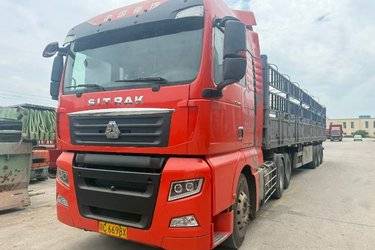 二手中国重汽 汕德卡SITRAK G7重卡 540马力 6X4牵引车(国五) 双驱 曼二手牵引车 黄牌图片