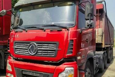二手东风商用车 天龙重卡 启航版 450马力 6X4牵引车(国五) 双驱 东风二手牵引车 黄牌