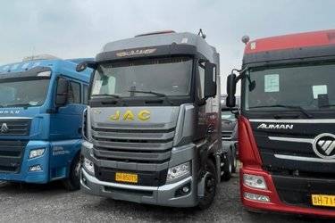 二手江淮 格尔发K7W重卡 540马力 6X4 AMT自动挡牵引车(国五) 双驱 曼二手牵引车 黄牌图片
