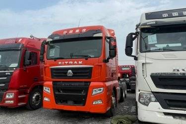 二手中国重汽 汕德卡SITRAK G7重卡 510马力 6X4牵引车(国五) 双驱 曼二手牵引车 黄牌图片