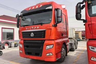 二手中国重汽 汕德卡SITRAK G7重卡 480马力 6X4牵引车(国五) 双驱 曼二手牵引车 黄牌图片