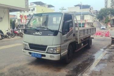 二手江铃 顺达 普通款 109马力 4.22米单排栏板轻卡(国四) 单桥 江铃二手载货车 蓝牌