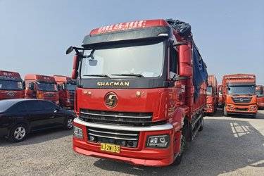 二手陕汽商用车 轩德翼6 标载尊享版 260马力 4X2 6.75米仓栅式载货车(国六) 单桥 东风康明斯二手载货车 黄牌图片