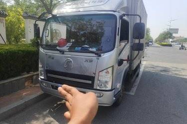 二手陕汽商用车 轩德X9 143马力 4.15米单排厢式轻卡(国六) 单桥 云内动力二手载货车 蓝牌