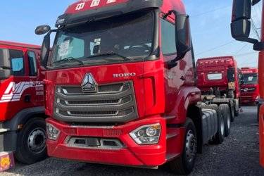 二手中国重汽 豪瀚N7W重卡 460马力 6X4牵引车(重汽HW257)(国五) 双驱 潍柴二手牵引车 黄牌图片