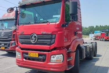 二手陕汽重卡 德龙新M3000 轻量化版 400马力 6X4牵引车(国五) 双驱 潍柴二手牵引车 黄牌