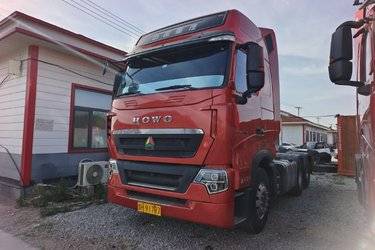 二手中国重汽 HOWO T7H重卡 540马力 6X4牵引车(国五) 双驱 曼二手牵引车 黄牌图片