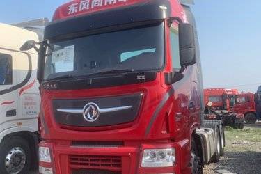 二手东风商用车 天龙旗舰KX 560马力 6X4 AMT牵引车(复合空悬)(速比3.64)(液缓)(国五) 双驱 康明斯二手牵引车 黄牌图片