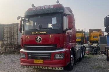 二手陕汽商用车 轩德翼3 轻量化版 490马力 6X4 牵引车(国六) 双驱 潍柴二手牵引车 黄牌图片