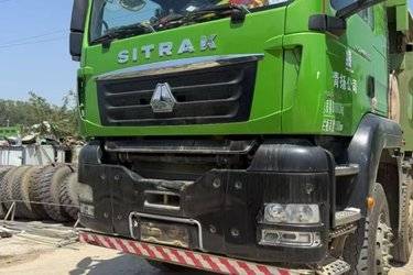 二手中国重汽 汕德卡SITRAK G7重卡 460马力 8X4 6.5米自卸车(国六) 前四后八 曼二手自卸车 黄牌