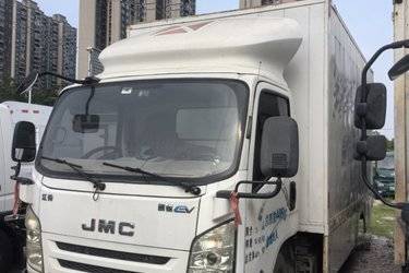 二手江铃 凯锐EV 4.5T 4.2米单排纯电动厢式轻卡  二手电动卡车电动载货车
