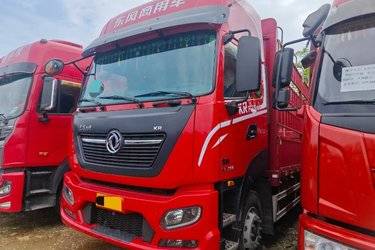 二手东风商用车 天锦KR PLUS 舒适版 290马力 4X2 6.8米仓栅式载货车(国六)(高顶双卧)(国六) 单桥 康明斯二手载货车 黄牌