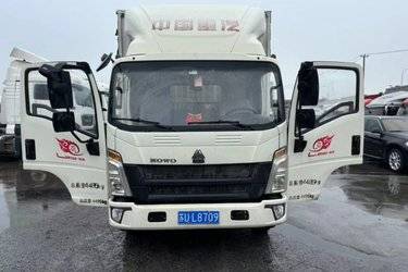 二手中国重汽HOWO 悍将 130马力 LNG 4.15米单排厢式轻卡(国五) 单桥 潍柴二手载货车 蓝牌