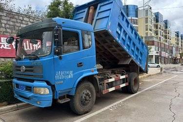 二手卡车三环十通 昊龙轻卡 160马力 4X2 4.2米自卸车(国四) 单桥 潍柴二手自卸车 蓝牌