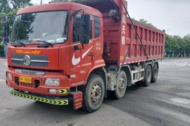二手卡车东风商用车 天锦重卡 310马力 8X4 6.8米自卸车(国五) 前四后八 玉柴二手自卸车 黄牌