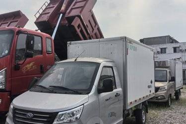 二手南骏汽车 瑞帅 2.6T 2.75米单排纯电动冷藏车  二手电动卡车电动冷藏车图片