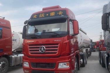 二手大运 N9H重卡 远航版 460马力 6X4牵引车(国五) 双驱 潍柴二手牵引车 黄牌图片