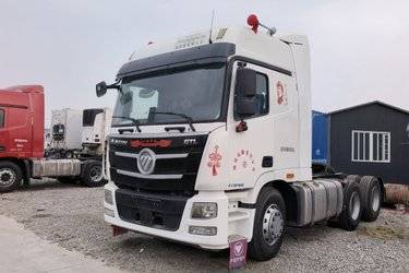 二手福田 欧曼GTL 9系重卡 超能版 460马力 6X4牵引车(国五) 双驱 福田康明斯二手牵引车 黄牌图片