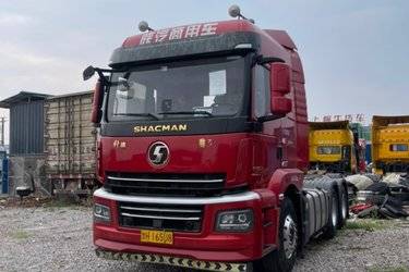 二手陕汽商用车 轩德翼3 轻量化版 490马力 6X4 牵引车(国六) 双驱 康明斯二手牵引车 黄牌图片