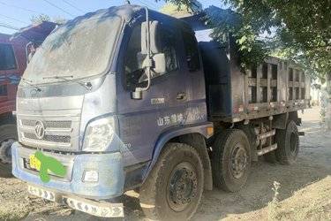 二手福田 瑞沃E3 170马力 6X2 4.6米自卸车(国五) 前四后四 玉柴二手自卸车 黄牌图片