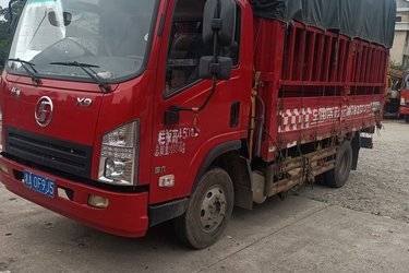 二手陕汽商用车 轩德X9 标载版 150马力 4X2 3.82米排半仓栅式轻卡(国六) 单桥 云内动力二手载货车 蓝牌图片