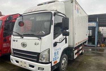 二手冷藏车 一汽解放轻卡 虎V
