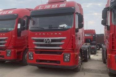 二手上汽红岩 杰狮C500重卡 标载版 560马力 6X4 牵引车(国五) 双驱 上柴二手牵引车 黄牌