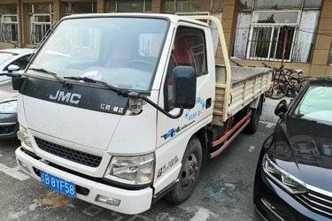 二手江铃 顺达窄体 116马力 4.22米单排栏板轻卡(国五) 单桥 江铃二手载货车 蓝牌图片