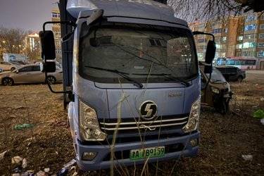 二手陕汽轻卡 德龙E3000 4.18米纯电动厢式载货车81.14kWh  二手电动卡车电动载货车