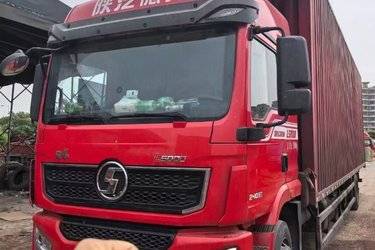 二手陕汽重卡 德龙L3000 270马力 6X2 9.5米厢式载货车(高顶)(国六) 前四后四 潍柴二手载货车 黄牌