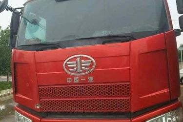 二手一汽解放 J6P重卡 420马力 6X4牵引车(国五) 双驱 锡柴二手牵引车 黄牌