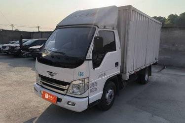 二手福田时代 小卡之星2 1.6L 105马力 CNG 3.67米单排厢式微卡(国六) 单桥 东安二手载货车 蓝牌图片