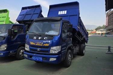 二手时风 风顺 95马力 3.19米自卸车(国五) 单桥 全柴二手自卸车 蓝牌图片