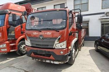 二手福田 时代领航ES5 170马力 4X2 5.8米排半栏板载货车(国五) 单桥 玉柴二手载货车 黄牌图片