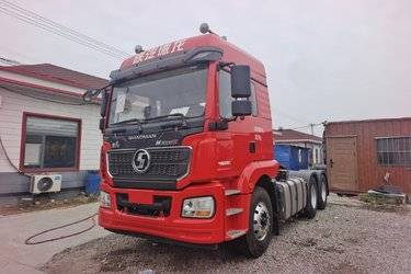 二手陕汽重卡 德龙M3000S 460马力 6X4牵引车(国六) 双驱 潍柴二手牵引车 黄牌图片