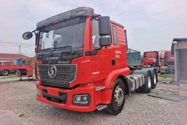 二手陕汽重卡 德龙M3000S 460马力 6X4牵引车(国六) 双驱 潍柴二手牵引车 黄牌图片